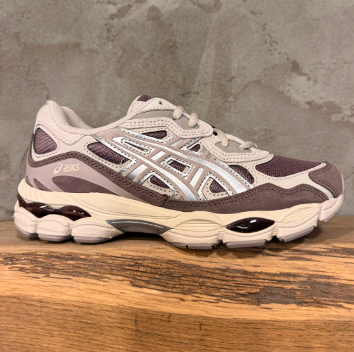 Asics Gel Nyc Unisex Cocoa Powder Pure Silver סניקרס אסיקס יוניסקס