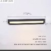 דגם 2 - 30w - מנורת קיר חומה ושביל חיצונית עמידה למים IP65 – תאורת אווירה וסימון שביליות OUTDOOR