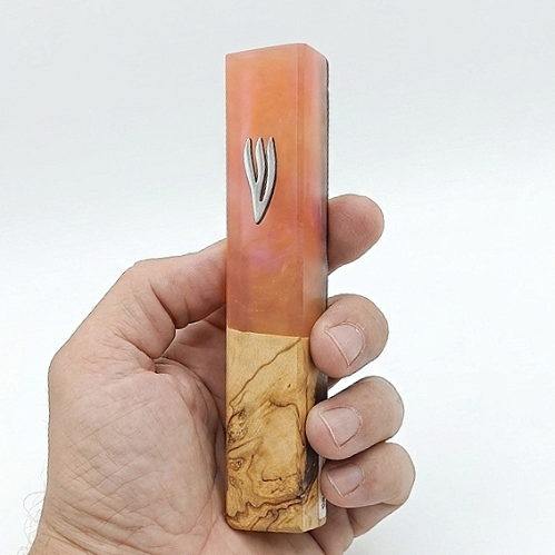 Mezouzah Design pour Cadeau : Olivier et Bleu Moderne
