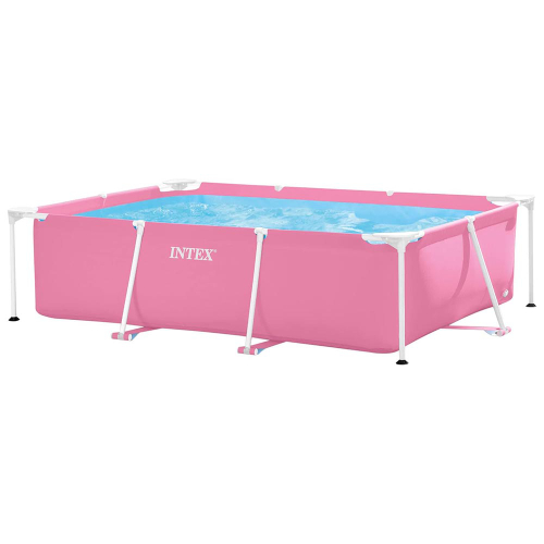 אינטקס - בריכת צינורות מלבנית ורוד 220X150X60 ס''מ - 28266 INTEX