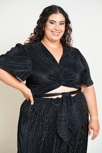 טופ ג׳ואל פליסה שחור