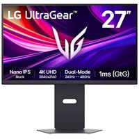 מסך גיימינג IPS LG 27" Dual-Mode 4K UHD 240Hz | FHD 480Hz 1ms