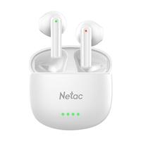 אוזניות NETAC LK35 Bluetooth 5.3 Up to 6Hrs Play White Stereo