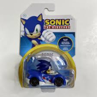 דמות סוניק עם רכב כחול  קנה מידה 1/64 -SONIC