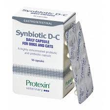 Synbiotic D-C for Dogs and Cats (50 capsules in a box)