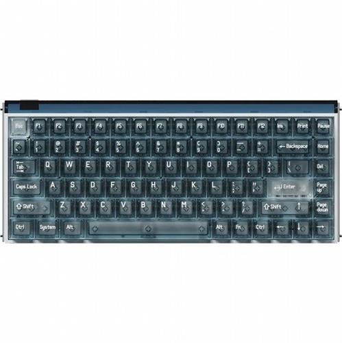 מקלדת גיימינג MelGeek MADE84 Pro כחול-שקוף