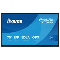 מסך מגע אינטראקטיבי IIYAMA ProLite 75" IPS 4K PureTouch-IR+ 40pt Touch
