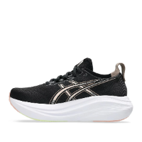 Asics Gel Nimbus 27 Black/Breeze Women אסיקס נימבוס 27 לנשים צבע שחור משולב