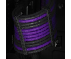 כבלים מאריכים Antec Sleeved extension Cable Kit Purple/Black