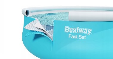 בריכה משפחתית עגולה FAST (244X61 סמ) 57450 מבית BESTWAY