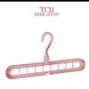 ורוד יחידה אחת - קולב הקסם לחיסכון מקום בארון הבגדים