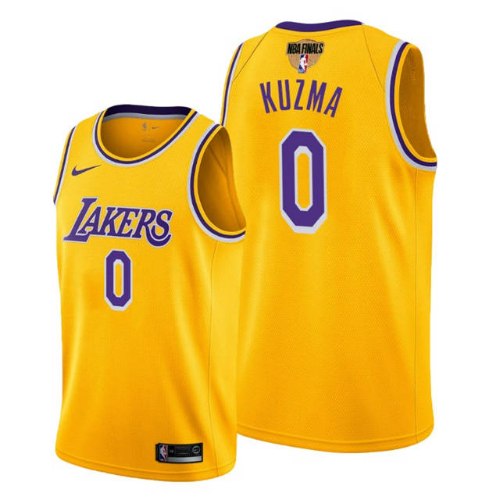 גופיית NBA לוס אנג'לס לייקרס צהובה - Kyle Kuzma