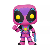 פופ מארוול דדפול צבעוני - POP MARVEL BLACK LIGHT  DEADPOOL 801