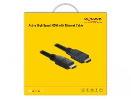 כבל מסך אקטיבי Delock Active HDMI Cable 4K 60 Hz 10 m