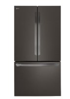 מקרר 3 דלתות מקפיא תחתון 750 ליטר LG GR-B278SE עם התקן שבת מובנה - גימור נירוסטה מושחרת