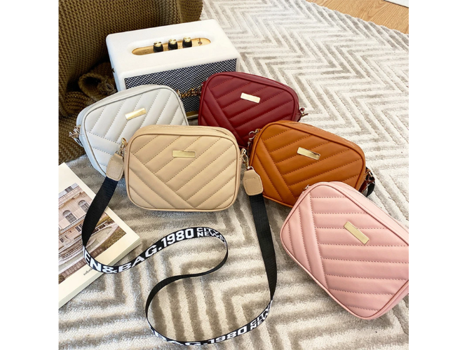 הגעה חדשה אופנה נשים של קטן Crossbody תיק עור מפוצל שליח תיק רוכסן תיק ארנק נסיעות הקיץ לנשים