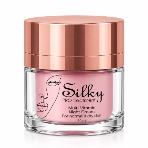 קרם לילה לעור רגיל ויבש סילקי SILKY NIGHT CREAM NORMAL&DRY SKIN