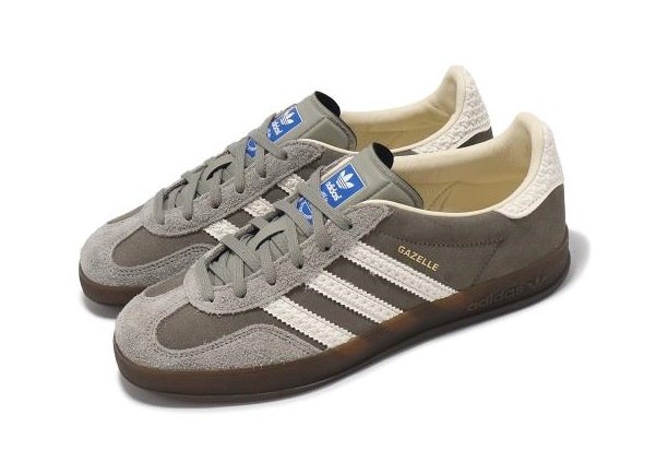 נעלי אדידס גאזל Adidas Gazelle Indoor אפור