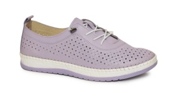 נעלי עור נוחות עם סקוצ' לנשים דגם - TIS83-420