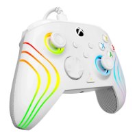 בקר חוטי לגיימינג צבע לבן Turtle Beach Afterglow Wave RGB for Xbox and PC – בקר משחקים לבן מואר RGB סביב הג