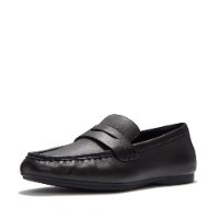 דליקטו סופט לופר עור שחור  FITFLOP Delicato Soft Loafer פיטפלופ