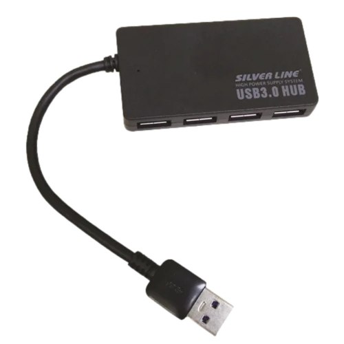 מפצל 4 יציאות Silver Line Hub USB 3.0