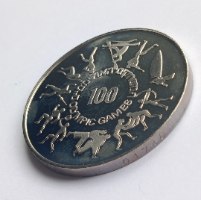 מדליה המשחקים האולימפיים, אטלנטה- שנת 1996, מדליה נחושת-ניקל, 38.5 מ"מ