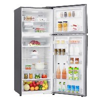 מקרר LG מקפיא עליון דגם GR-B486IVSU נירוסטה מוברשת