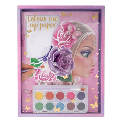 צביעה במים TOP MODEL COLOUR ME UP PAPER