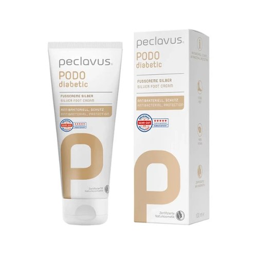 קרם עם מיקרו-חלקיקי כסף PECLAVUS Foot Cream MicroSilver BG