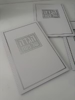 הגדה לפסח 15*21 סמ- כסף