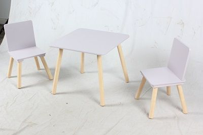 סט שולחן + 2 כסאות סגול MRZT189