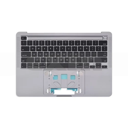 החלפת ותיקון מקלדת למקבוק Macbook Pro 13.3" Retina A2251 Topcase with US Keyboard Space Grey 2020