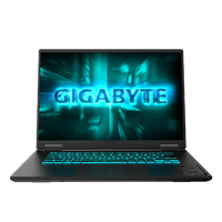 נייד GIGABYTE A16 AMD R7 260 16GB 512Nvme RTX5050 WIFI6E 16 FHD+