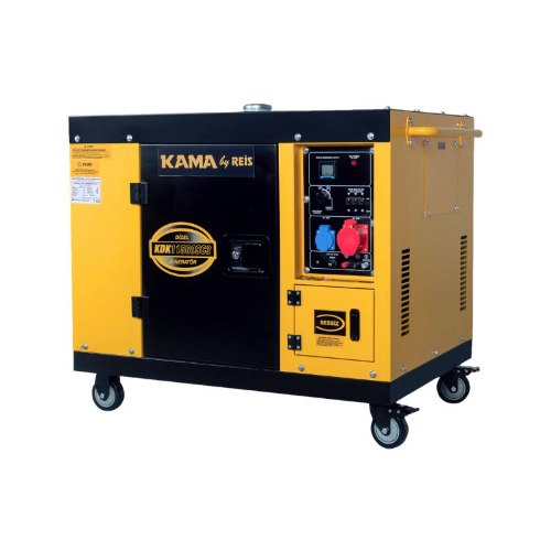 גנרטור דיזל מושתק 11KVA תלת פאזי מבית KAMA מוצר ארופאי