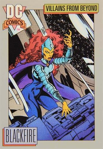 קלף בודד די.סי קומיקס DC Comics - Tamaran - Villains From Beyond - 127