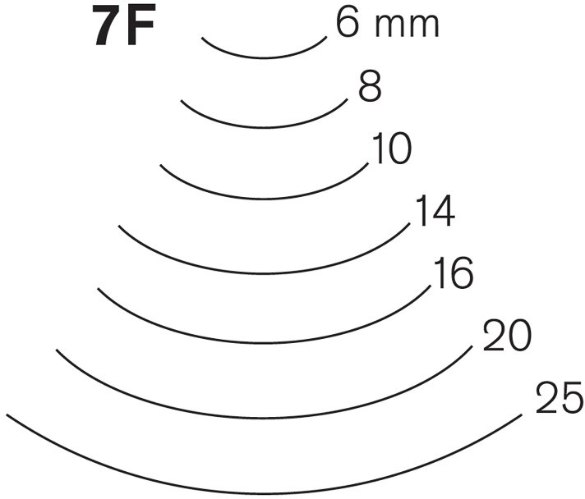מפסלת פישטייל fishtail  מס 7