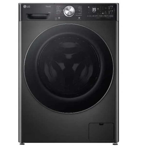 מכונת כביסה 13 ק"ג 1400 סל"ד LG דגם WF13314GBC אל ג'י נירוסטה מושחרת