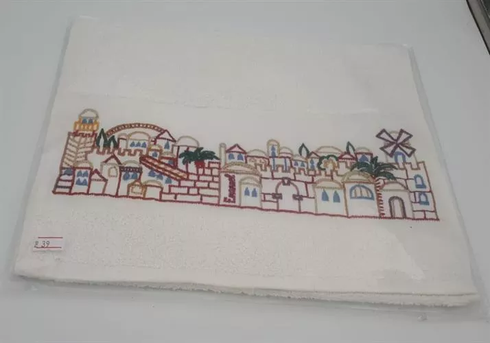 מגבת דגם ירושלים