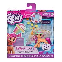 ערכת משחק הפוני הקטן שלי סאני 25 חלק' Hasbro My Little Pony Sunny Starscout Mix 'n' Make Playset