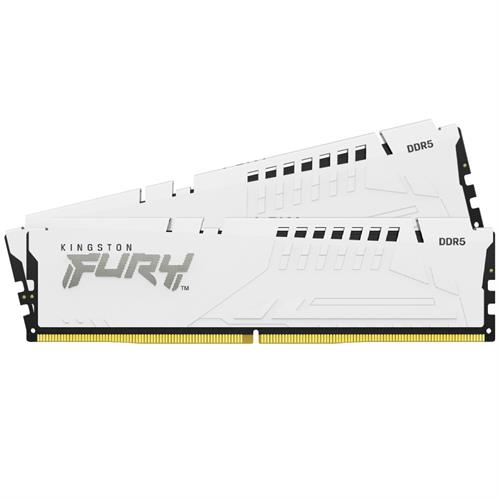 Kingston FURY Beast DDR5 32GB (2x16GB) 6000 CL36 White EXPO/XMP 3.0