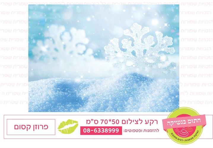 רקע לצילום פרוזן קסום