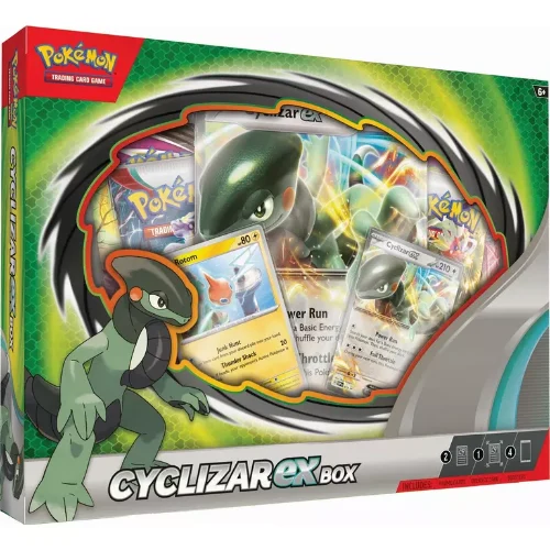 קלפי פוקימון מארז סייקליזאר אי אקס Pokémon TCG: Cyclizar ex Box