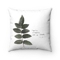 Leafs Throw Pillow