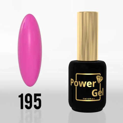 לק ג'ל 195 פאוור ג'ל POWER GEL