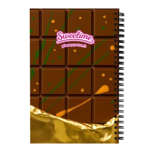 SWEETIME מחברת ממותגת - שוקולד דובאי