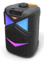 רמקול Bluetooth MS-2064BT – בידורית קריוקי עם תאורת RGB