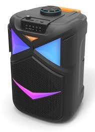 רמקול Bluetooth MS-2064BT – בידורית קריוקי עם תאורת RGB