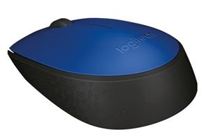 Logitech M171 mouse עם טכנולוגיית 2.4GHz לטווח עבודה עד 10 מטר