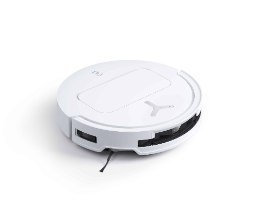 שואב אבק רובוטי עם תחנת עגינה ECOVACS דגם T50 PRO OMNI לבן
